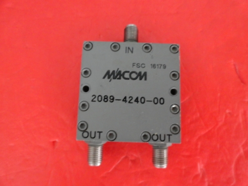 Supply 2089-4240-00 M/A-COM one point two power divider SMA