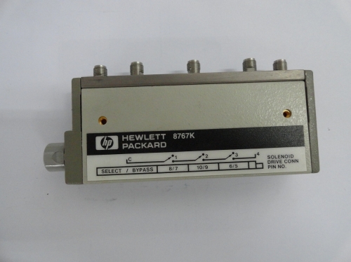 The supply of HP/Agilent 8767K RF DC-26.5 GHz 24V single pole four throw switch