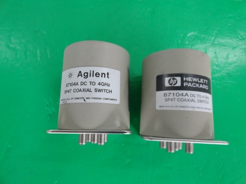 HP/Agilent 87104A DC-4GHz 24V to control a single pole four throw RF switch point