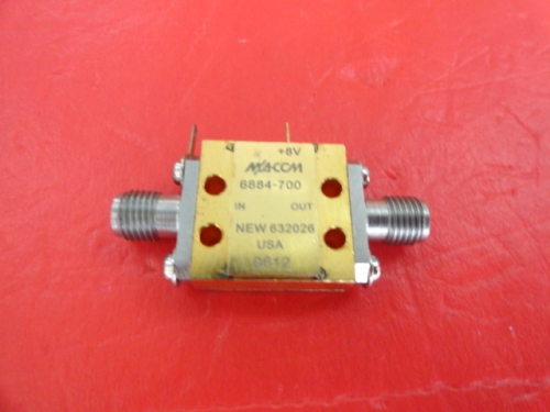 Supply M/A-COM amplifier 8V SMA 6884-700