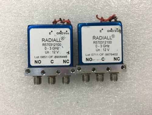 RADIALL R570312100 0-3GHZ SPDT RF switch 12V TTL control