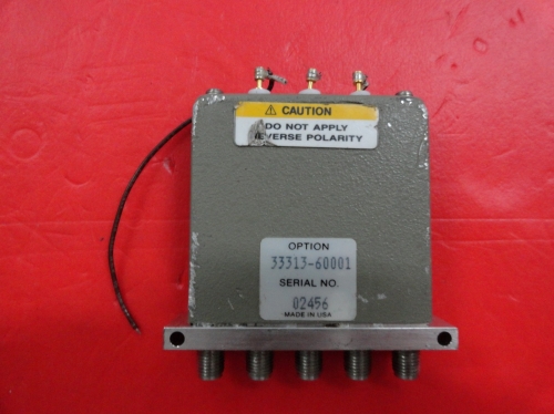 Supply microwave RF switch 33313-60001 DC-4GHZ 24V HP/Agilent