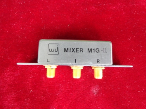M/A-COM / M1G-11 WJ SMA RF RF microwave coaxial high frequency double balanced mixer