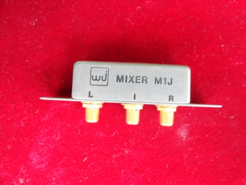 M/A-COM / M1J WJ 0.3-2GHZ SMA RF RF microwave coaxial high frequency double balanced mixer