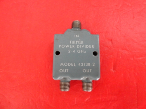 4313B-2 2-4GHz Narda a sub two power divider SMA