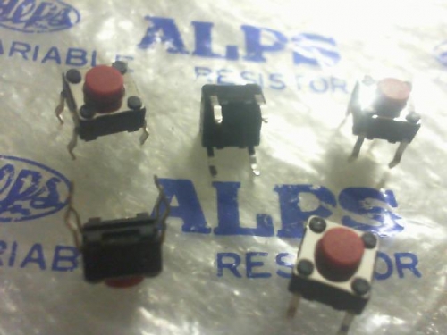 The Japanese Alps. Four ALPS touch switch.6.X6.X5.mm.
