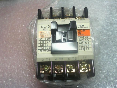 Japan's Fuji SC--0[13] contactor switch 240VAC....550VAC/20A