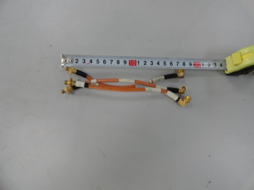 DC-18GHZ SMA male SMA female with right angle turn screw plate RF test cable