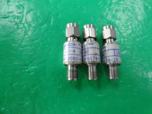 2082-6174-15 M/A-COM radio frequency coaxial fixed attenuator 15dB 2W SMA DC-4GHz