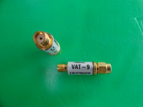 VAT-9 MINI coaxial fixed attenuator Att:9dB P:1W SMA DC-6GHz