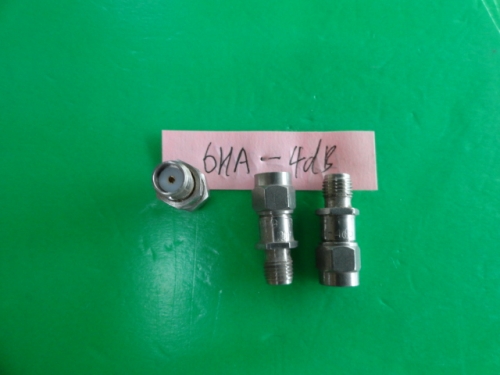 6AH-4dB INMET coaxial fixed attenuator Att:4dB P:2W SMA DC-6GHz