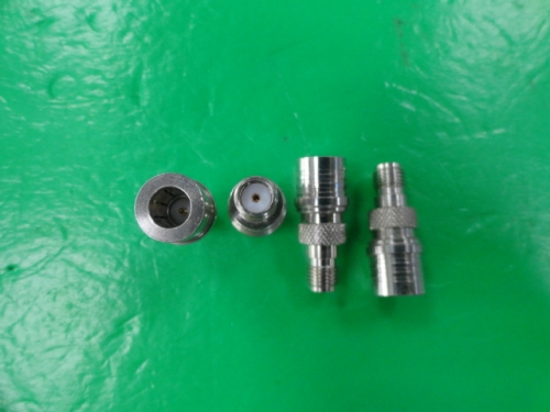 Imported stainless steel QMA disassemble blind plug to SMA female adaptor