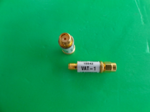 VAT-1 MINI coaxial fixed attenuator 1dB 1W SMA DC-6GHz