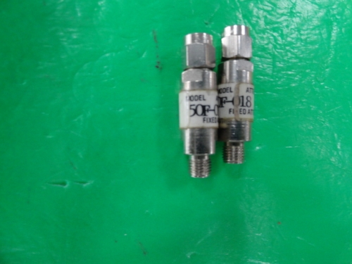 50F-018 DC-2GHz 18dB JFW radio frequency coaxial fixed attenuator SMA 2W