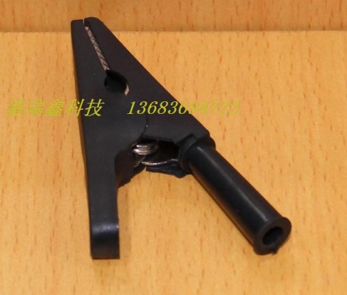 Electronic fittings power fittings alligator clip fish mouth clip battery clip