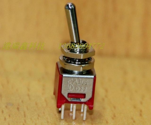 TS-5C dual two pin gear hexapod M5.08 small toggle switch Q22 deliwer 2MD1 switch