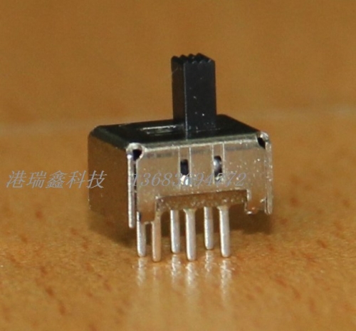 Electronic switch toggle switch DC DC small vertical sliding plate welding power switch SS-22D02G4