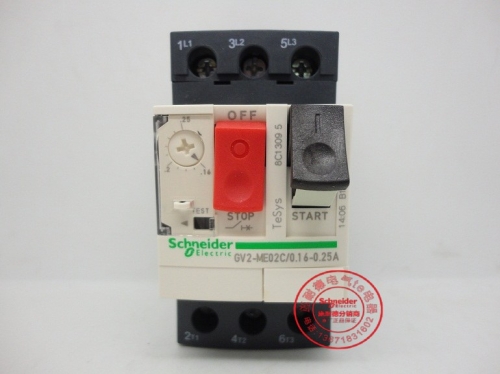 Authentic Schneider motor circuit breaker 0.16-0.25A GV2-ME02C