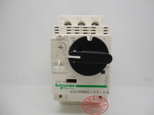 Authentic Schneider motor circuit breaker 2.5-4A GV2-PM08C