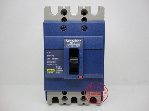 Authentic Schneider 3P 60A circuit breaker EZD100E3060