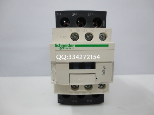 Authentic Schneider Schneider AC contactor 24VAC LC1D25B7C