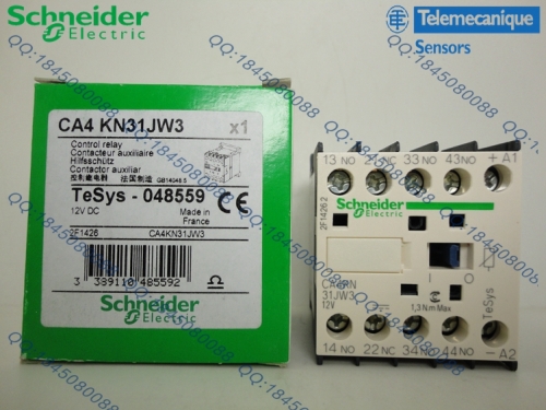 France original Schneider DC contactor DC12V CA4KN31JW3