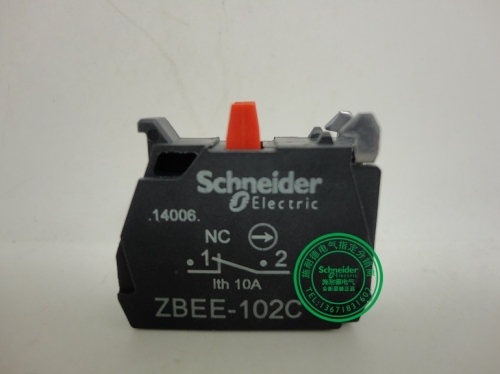 [authentic] Schneider XB5 series contact module normally closed contact ZBEE-102C