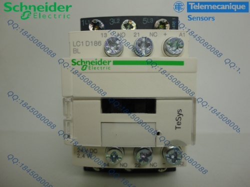 Original imported authentic Schneider (Indonesia) DC contactor 24VDC LC1D186BL