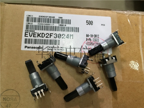 EC12 encoder without step shank with long thread EVEKD2F3024M 24MMF