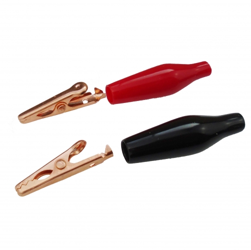 CL2430Y s high quality copper 5A current Mini alligator clip wire clip environmental protection sheath welding connection