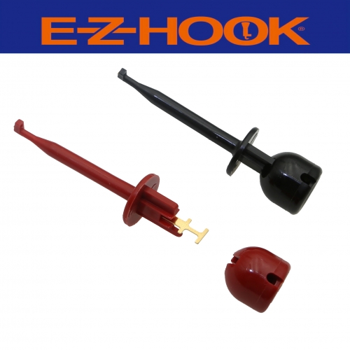 Imported quality E-Z-HOOK gold plated test Hook Clip precision test clamp X100W solder wire