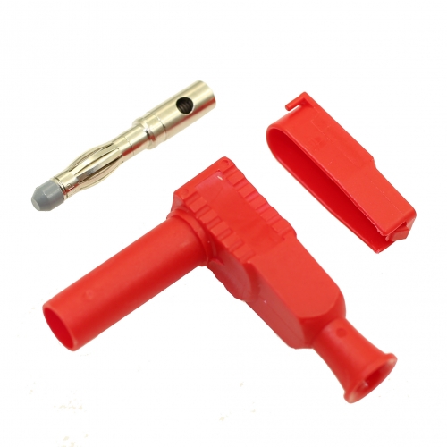 PJP 1067 France imported non welding assembly type repeatable wiring right angle 90 degree multimeter sheath plug