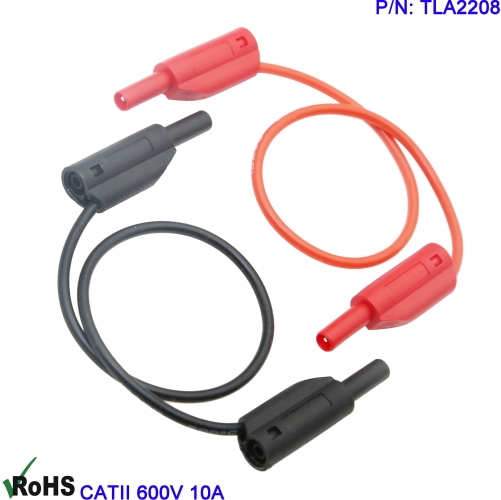 TLA2208 special soft silicone 18AWG0.75 square 2mm can be superimposed with sheath plug test line
