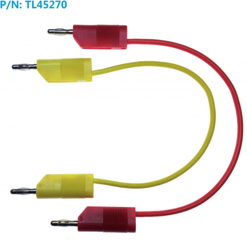 TL45270 high quality 14AWG2.0 square silicone special soft test line 4mm can be superimposed banana plug
