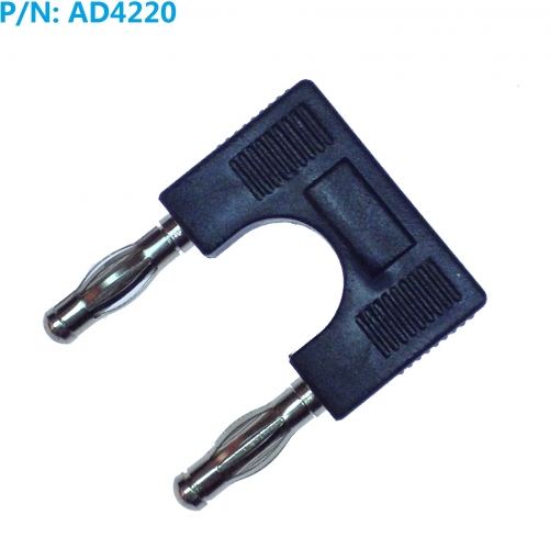 AD4228 4mm banana plug short circuit insertion 19mm spacing Connecting Plug Pitch L=19mm