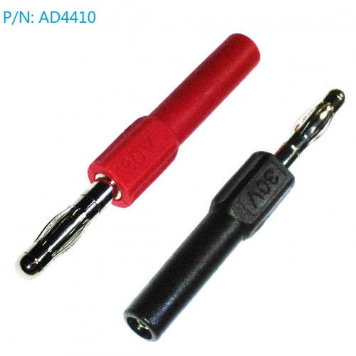 AD4210 4mm male to 2mm male banana plug adapter Adaptor
