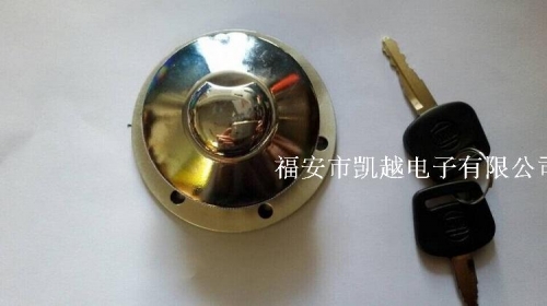 Fuel filling port of generator set, lock oil tank cover, automobile and motorcycle fuel tank inlet lock