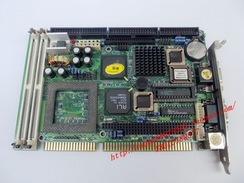 Beijing   586 and a half long industrial motherboard LMB-586 T65550 display chip