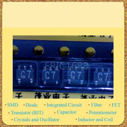 FMG7 SOT-153 with damping composite pen printing: G7 ROHM