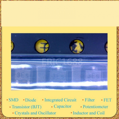 BC857AW SOT-323 pen PNP triode printing: 3E INFINEON