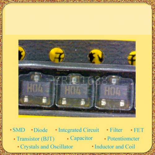 DTC314TK SOT-23 NPN pen with damping printing: H04 ROHM