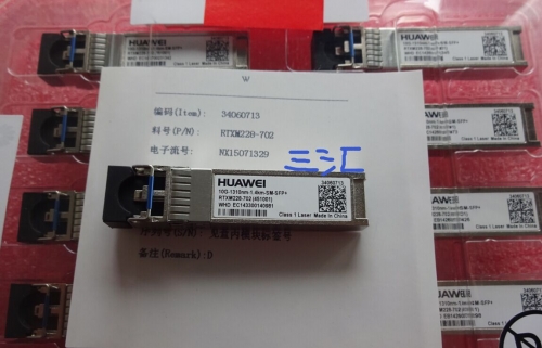 HUAWEI RTXM228-702 10G-1310NM-1.4KM-SM-SFP+ 45100134060713