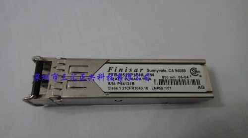 Original Finisar fiber module 2.125G-850nm-550mSFP: FTRJ8519P1BNL-HW
