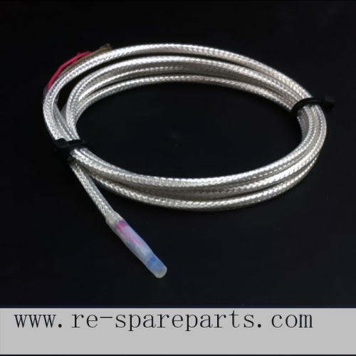 Pt100 three wire silver plated shield water proof and strong acid strong base temperature sensing probe transformer