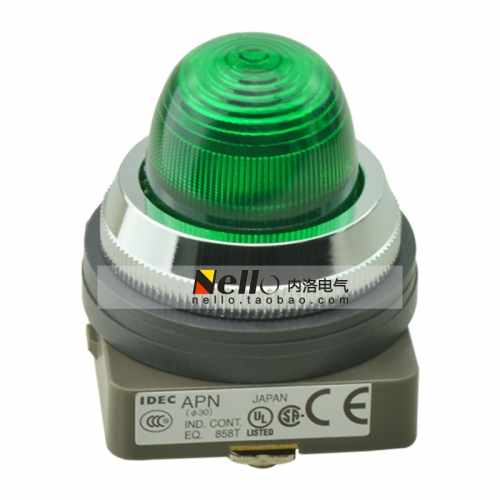 Imported from Japan IDEC and 30mm APN122DNG 24V indicator lights LED