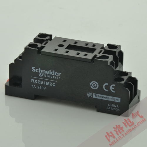 Original genuine Schneider Schneider intermediate relay base RXZE1M2C socket 8 hole 7A