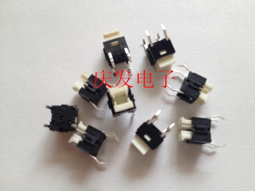 Taiwan Haili touch switch 6*6*8mm switch button light contact dynamic line 4 Pin