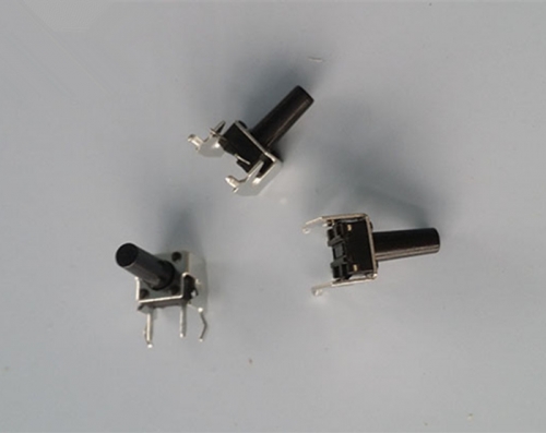With bracket, horizontal touch switch, inching switch, button 6*6*12mm, copper button move