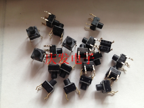 Imports of Korean plastic surface 6X6X7MM touch switch, key switch, 6*6*7mm original package spot