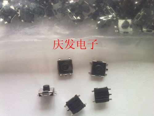 Imported shrapnel patch, 5 foot touch switch, button switch, 6*6*3.7mm original package, new stock